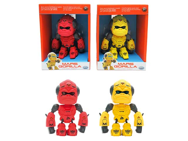 MARS GORILLA ROBOT12,5CM LUCI E SUONI 42909