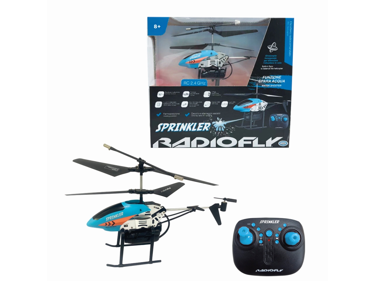 RADIOFLY SPRINKLER ELICOTTERO 40319