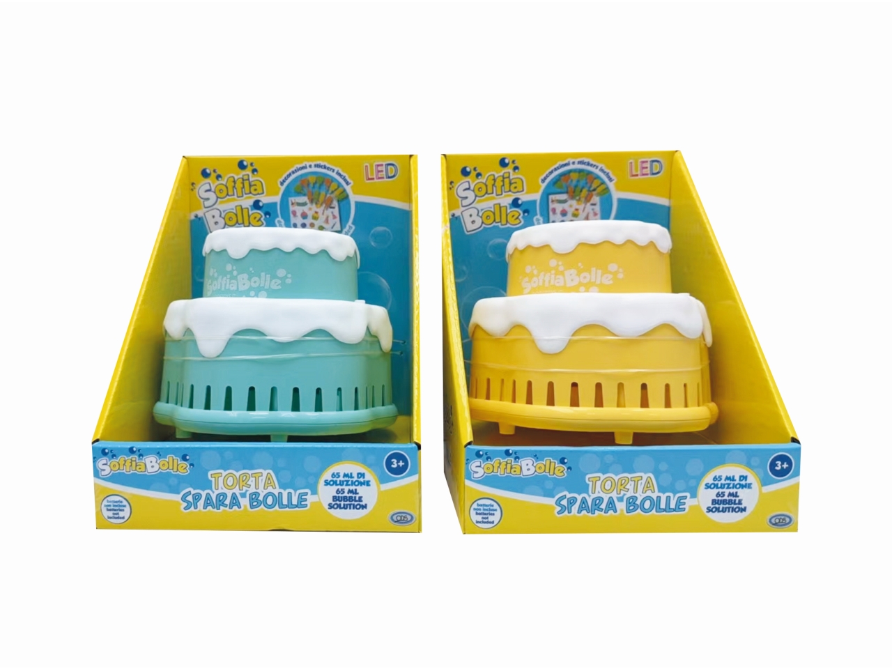 SOFFIABOLLE, TORTA SPARA BOLLE 34475