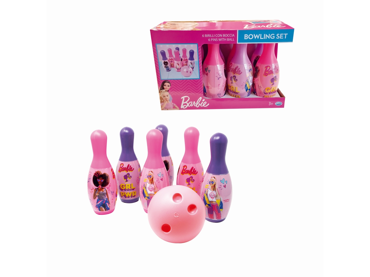 BARBIE BOWLING SET BIRILLI 20CM 44891