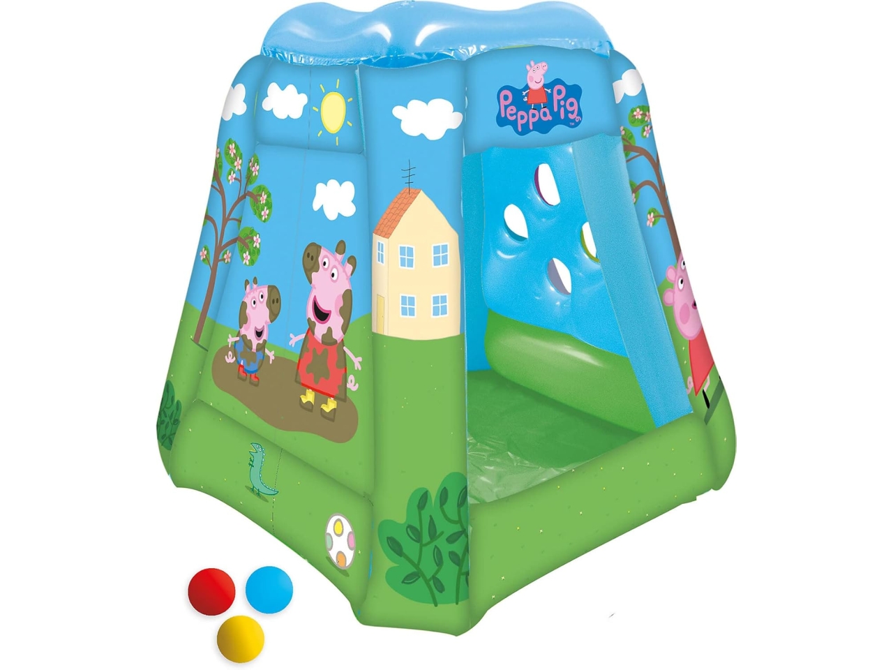 PEPPA PIG TENDA GONFIABILE C/PALL. 972815