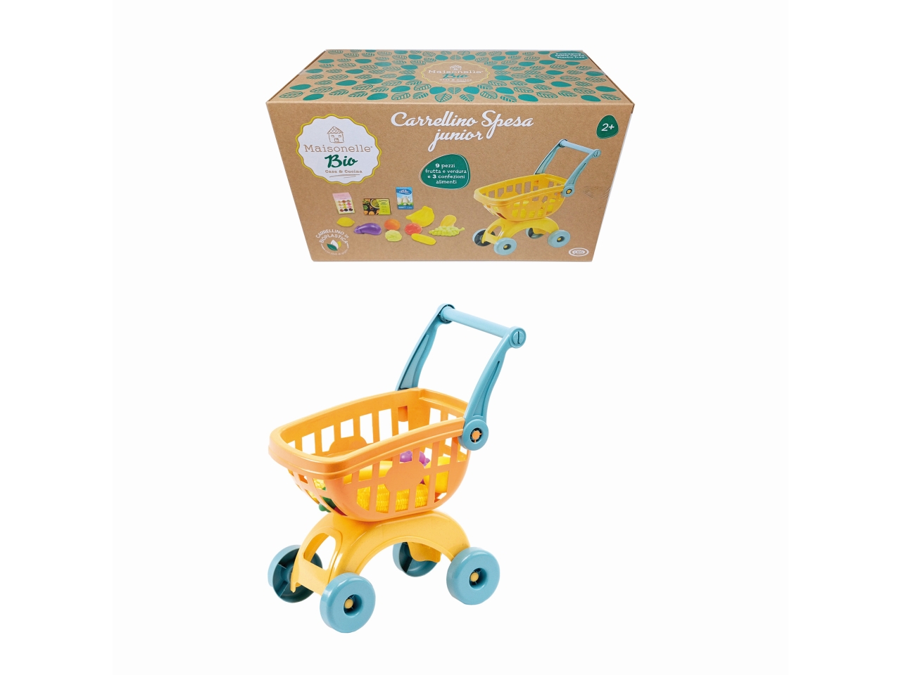 MAISONELLE BIO CARRELLO SPESA C/FRUT. 53017