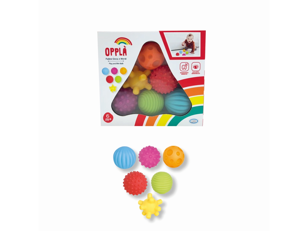OPPLA’ PALLINE GIOCA E MORDI 47411