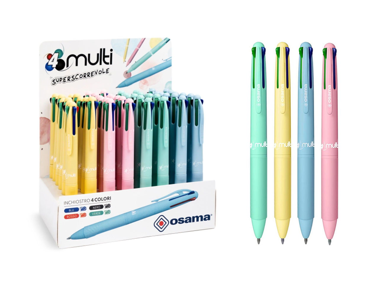 PENNA 4 COLORI PASTEL OW 84005539
