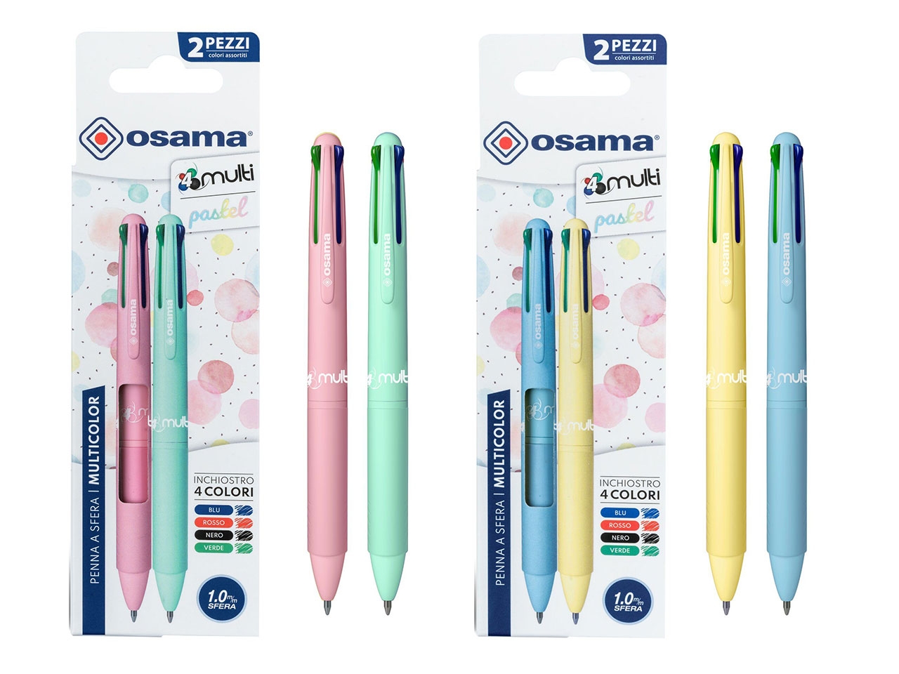 PENNE 4COL. PASTEL CF.2PZ. OW 84016207