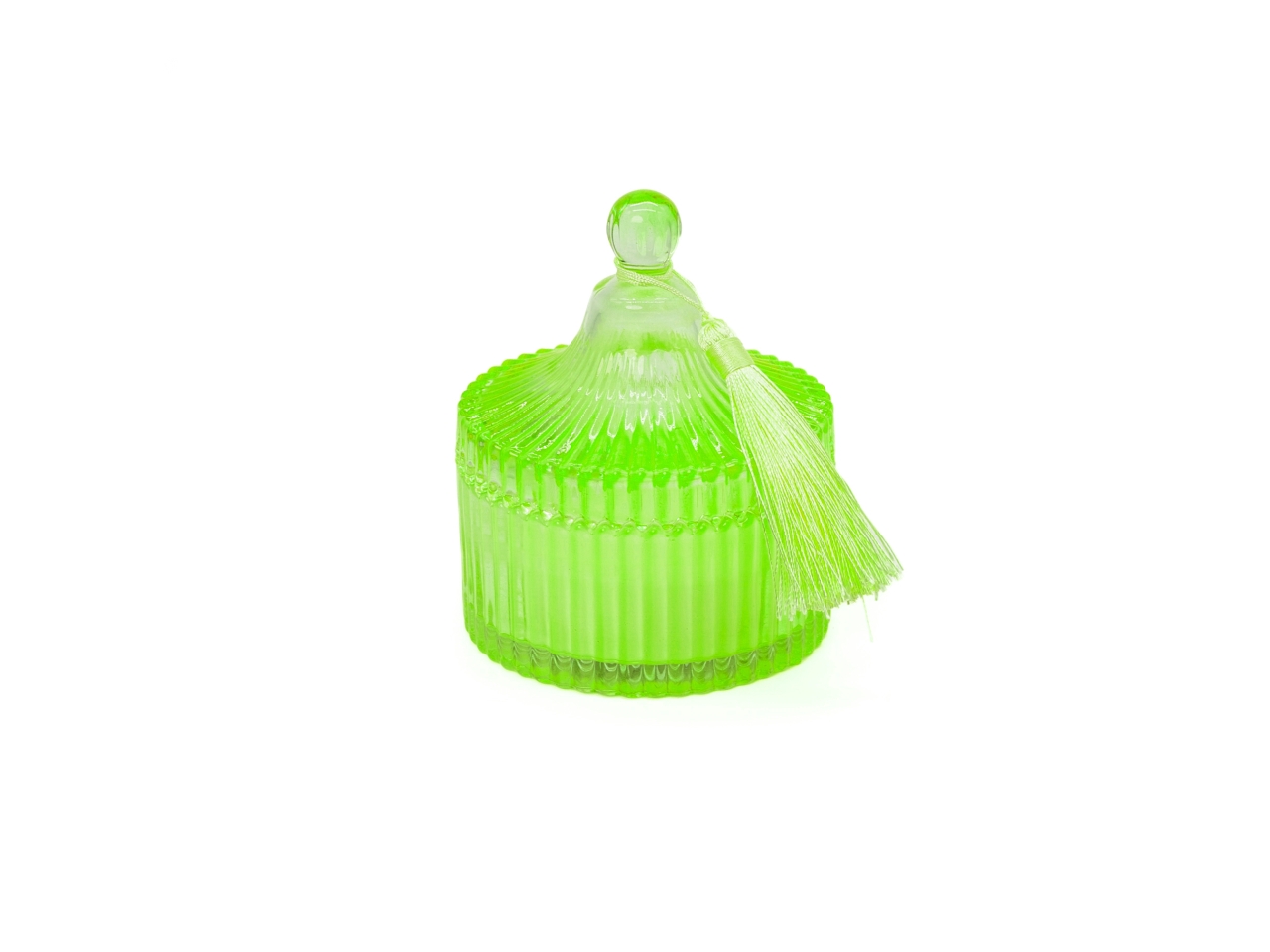 CANDELA COFANETTO VETRO10X12 VERDE 14280025 CANDELA COFANETTO VETRO10X12 VERDE 14280025