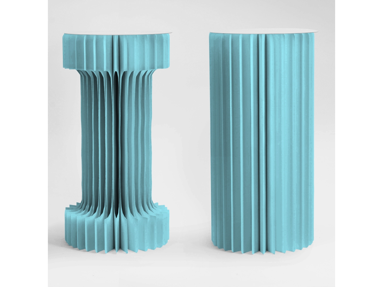 COLONNA 2FORME LED D.30H.60 AZZ. 13720013