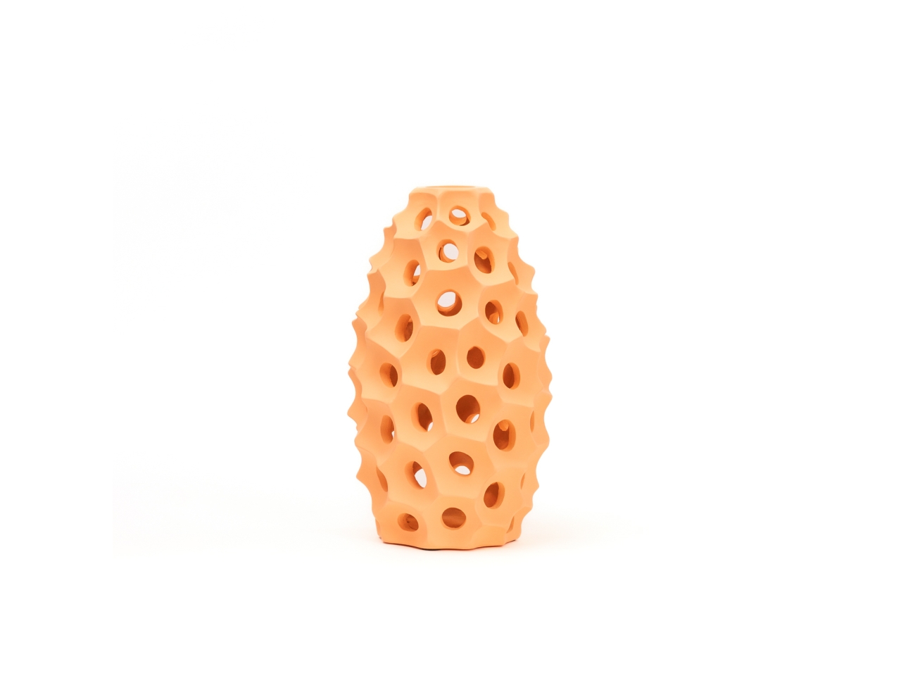 VASO TRAFORATO 16X30CM ARANCIO 14290021