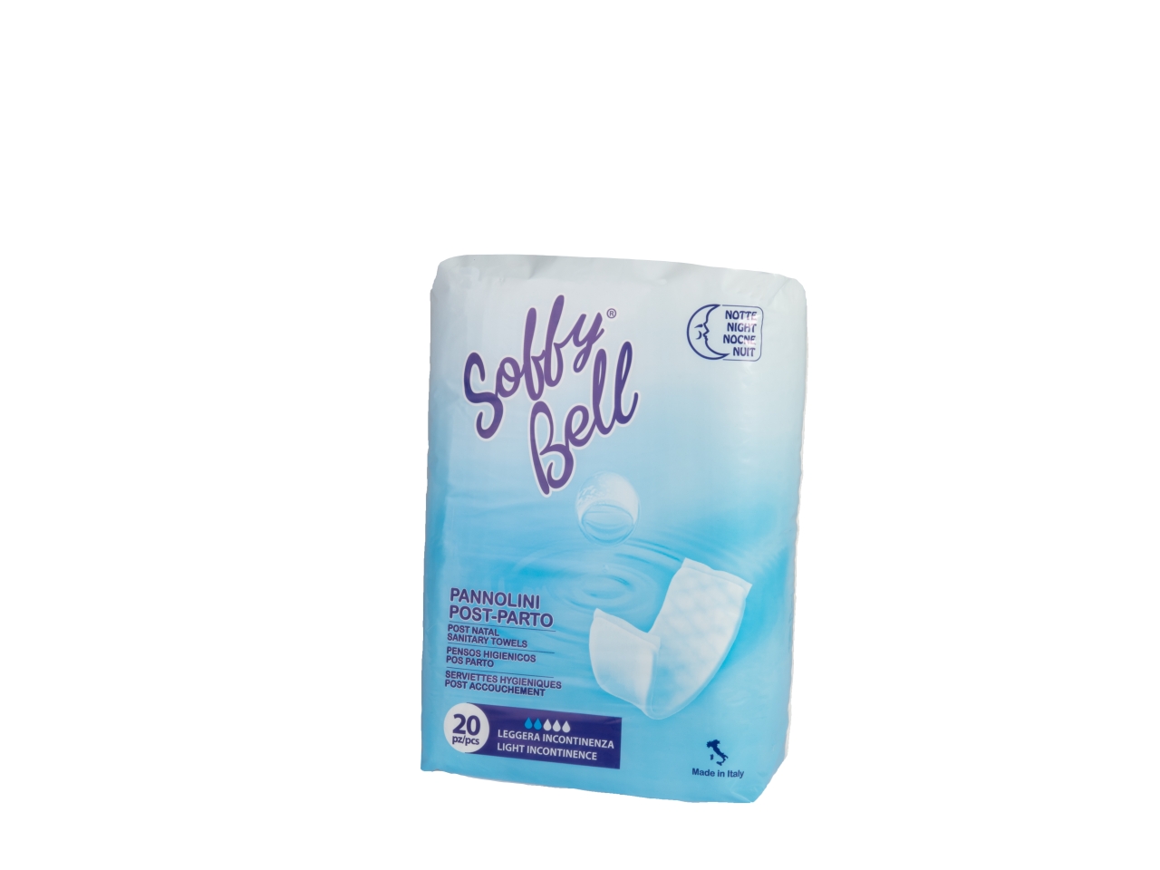 SOFFYBELL PANNOLINI POST-PARTO 20PZ SOFFYN10 SOFFYBELL PANNOLINI POST-PARTO 20PZ SOFFYN10