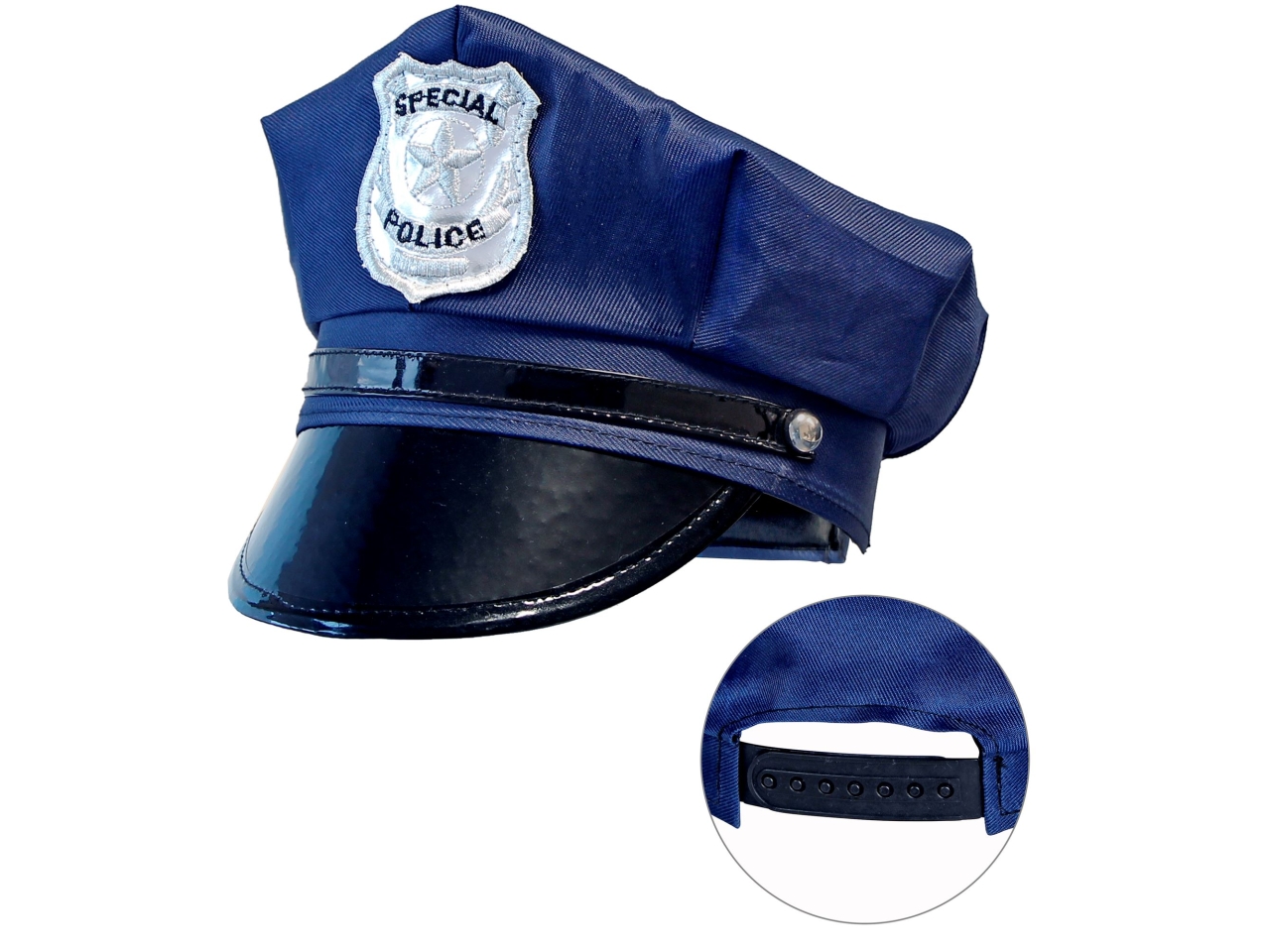 CAPPELLO POLIZIA BIMBO REGOLABILE 03327