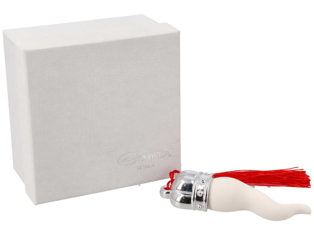 CORNO BIANCO PIATTO 10CM ARGE. 6622/785