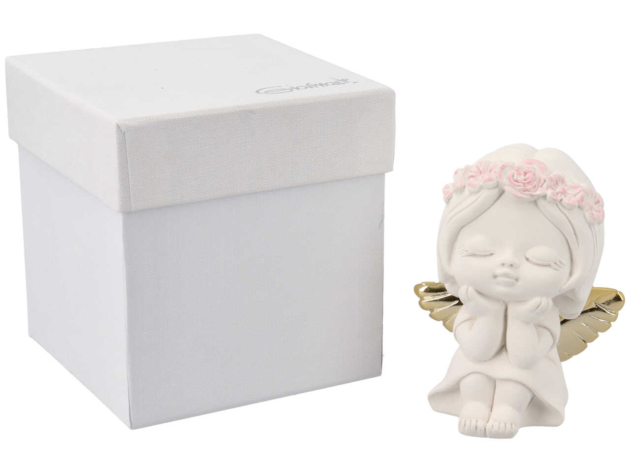 BAMBINA H.10CM CON ALI ORO 6218/751