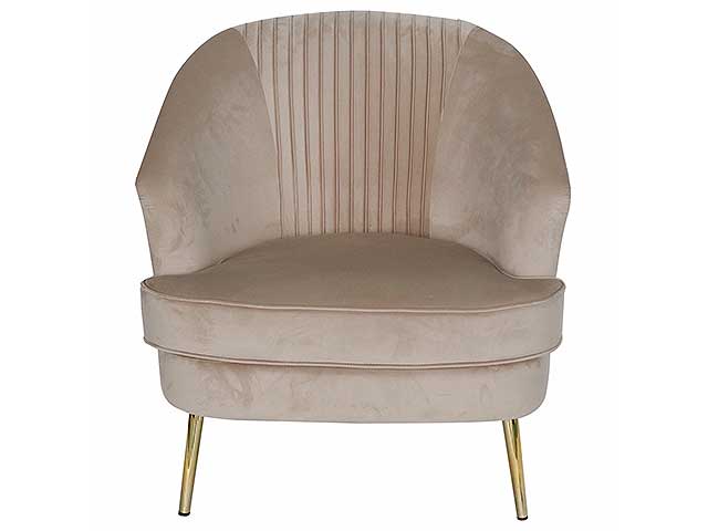 POLTRONA VELL.GEXY CREMA 72x68xH80 71579