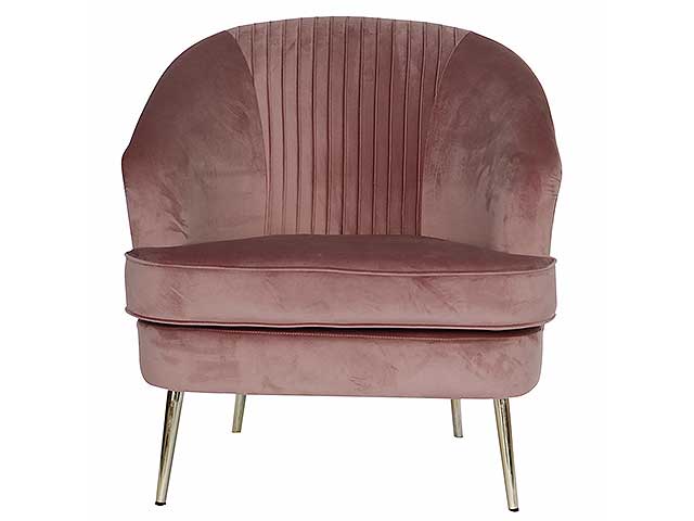 POLTRONA VELL.GEXY ROSA 72x68xH80 71580