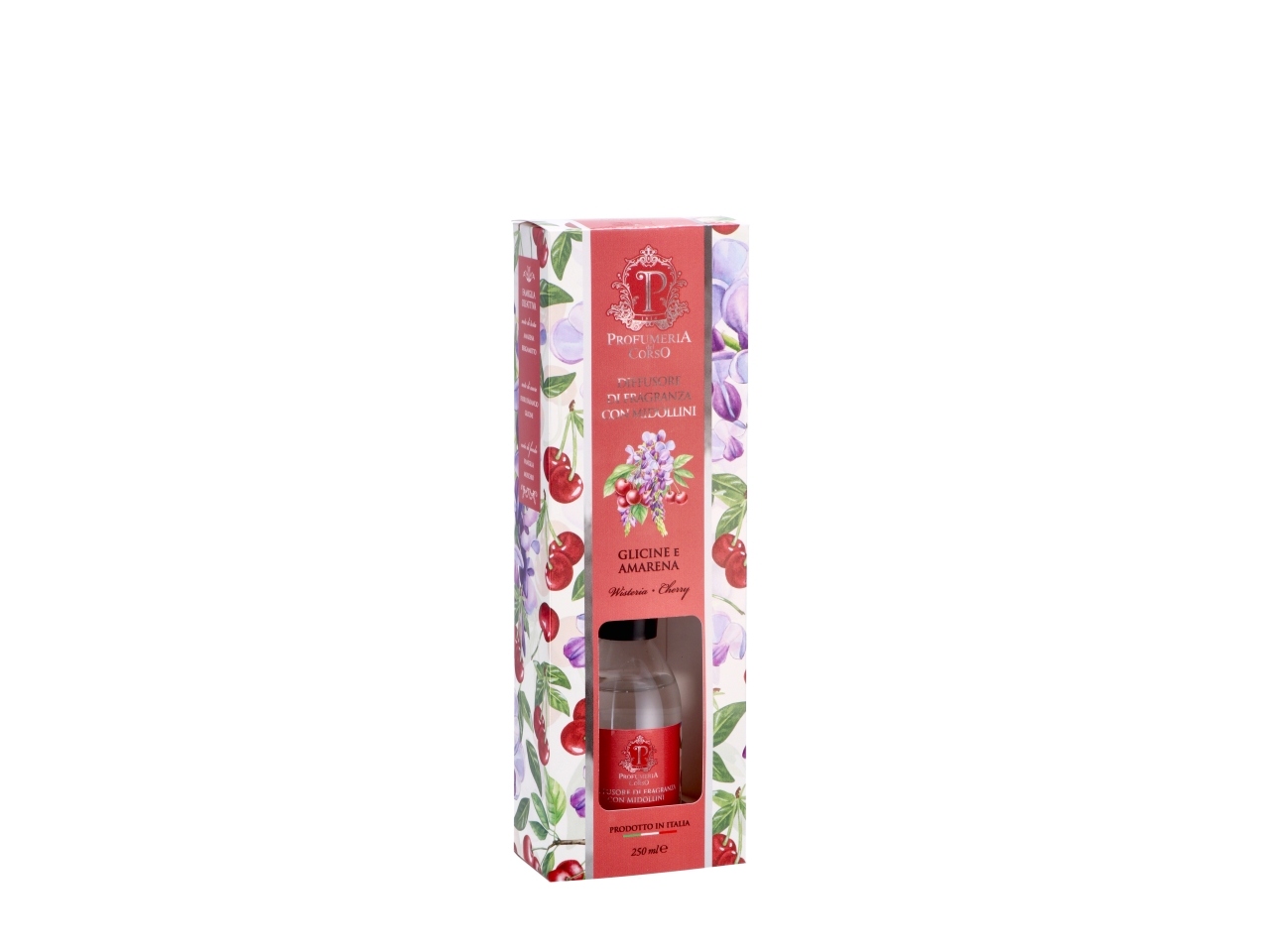 DIFFUSORE C/BACC.250ML GLICINE/AMAR.104566 DIFFUSORE C/BACC.250ML GLICINE/AMAR.104566