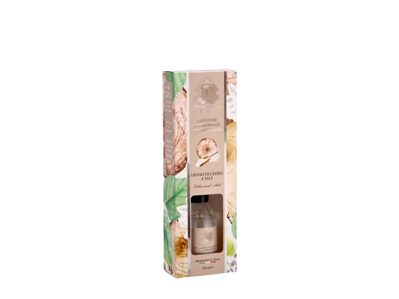 DIFFUSORE C/BACC.250ML CEDRO/SALE 104568 DIFFUSORE C/BACC.250ML CEDRO/SALE 104568