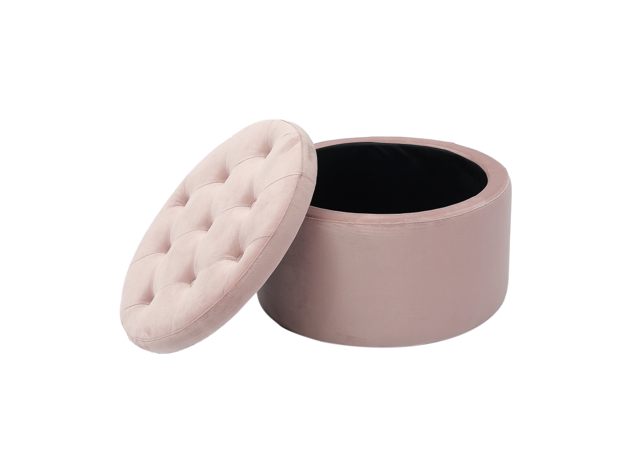 HANEKE POUF CONT.VELL.60X35 ROSA 74374