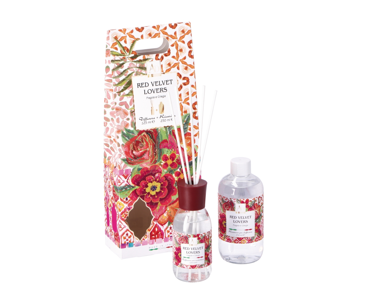 DIFFUSORE + RICARICA RED VELVET 87633 DIFFUSORE + RICARICA RED VELVET 87633
