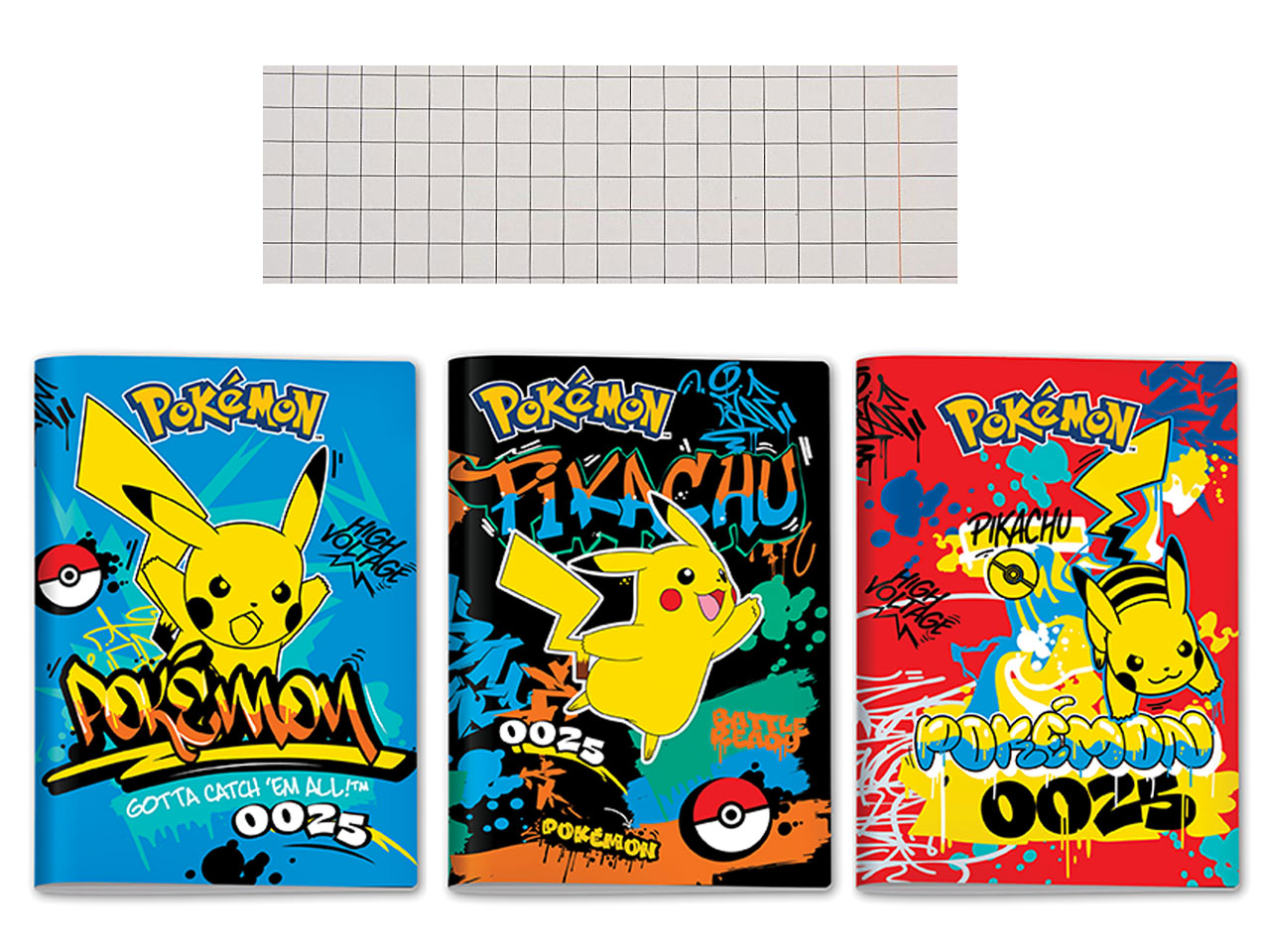 POKMON QUADERNO MAXI 80G.RIG.Q 50G502504-Q