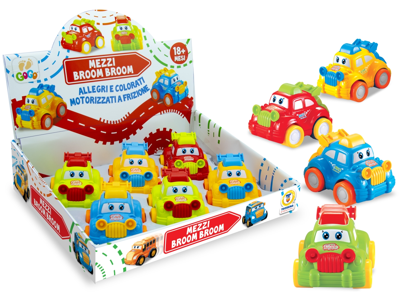 GOGO MEZZI BROOM BROOM FUNNY AUTO 66679 GOGO MEZZI BROOM BROOM FUNNY AUTO 66679