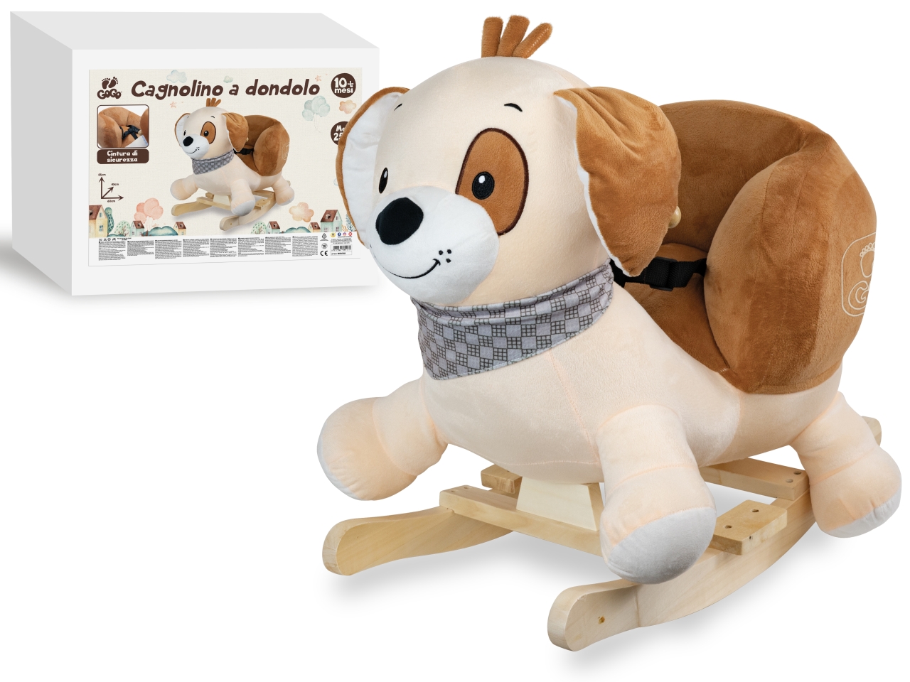 CAGNOLINO A DONDOLO CON CINTURA 39517