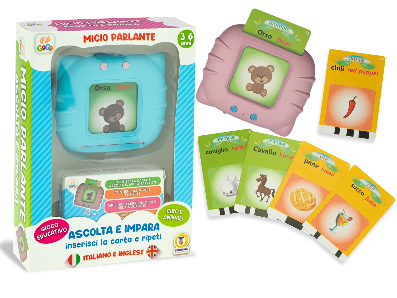 GOGO MICIO PARLANTE ITA-ING 80325 GOGO MICIO PARLANTE ITA-ING 80325