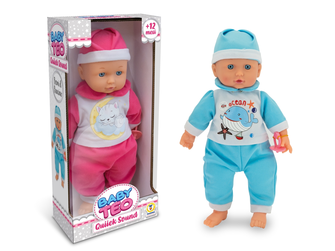 BABY TEO BAMBOLOTTO QUIIIEK 38CM 80116