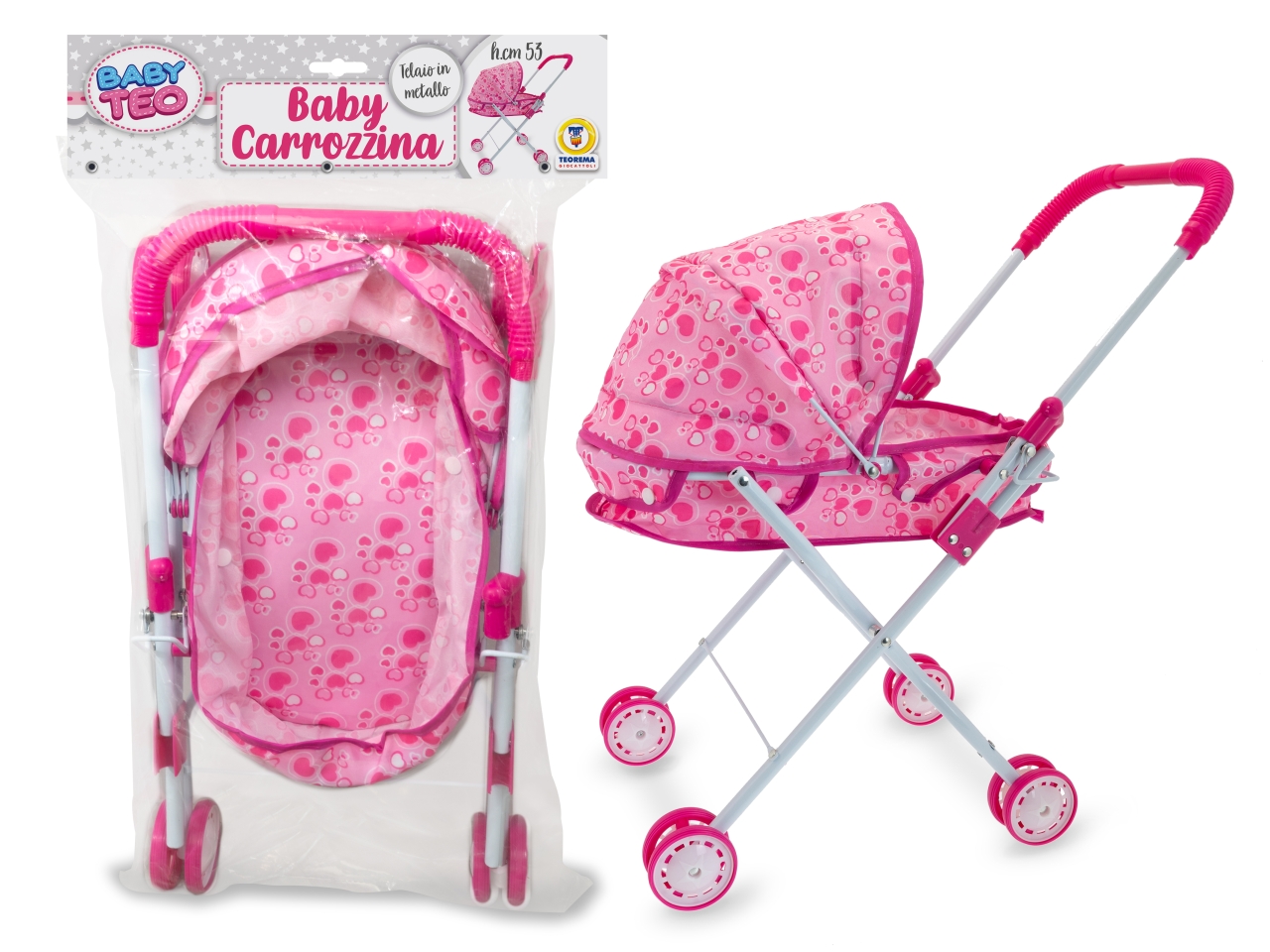 BABY TEO BABY CARROZZINA 53X27X53 80549