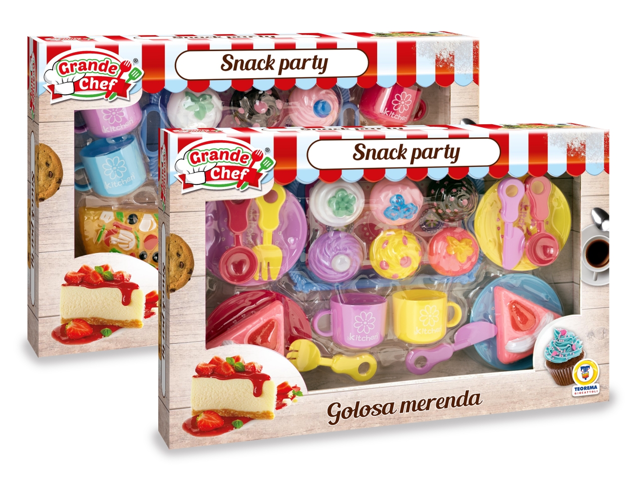 GRANDE CHEF SET MERENDA 2 ASS. 80318 GRANDE CHEF SET MERENDA 2 ASS. 80318