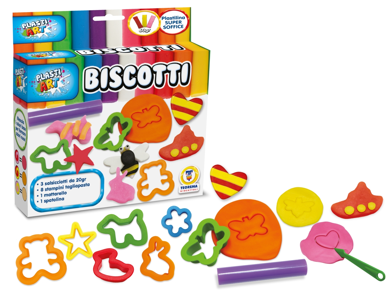 PLASTIART SET BISCOTTI SAL.3X20G 74325 PLASTIART SET BISCOTTI SAL.3X20G 74325