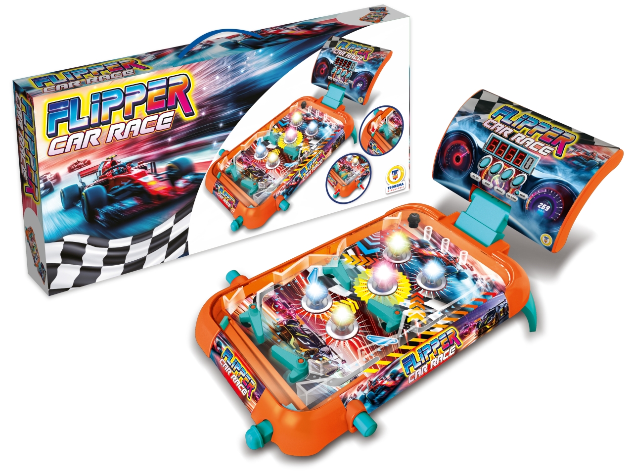 FLIPPER C/LUCI E SUONI+IND.PUNT. 80455