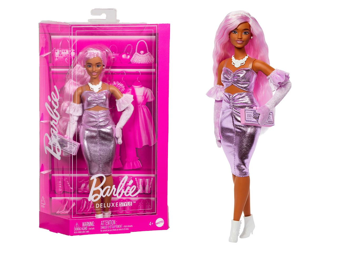 BARBIE DELUXE STYLE METALLIC HYV25-0