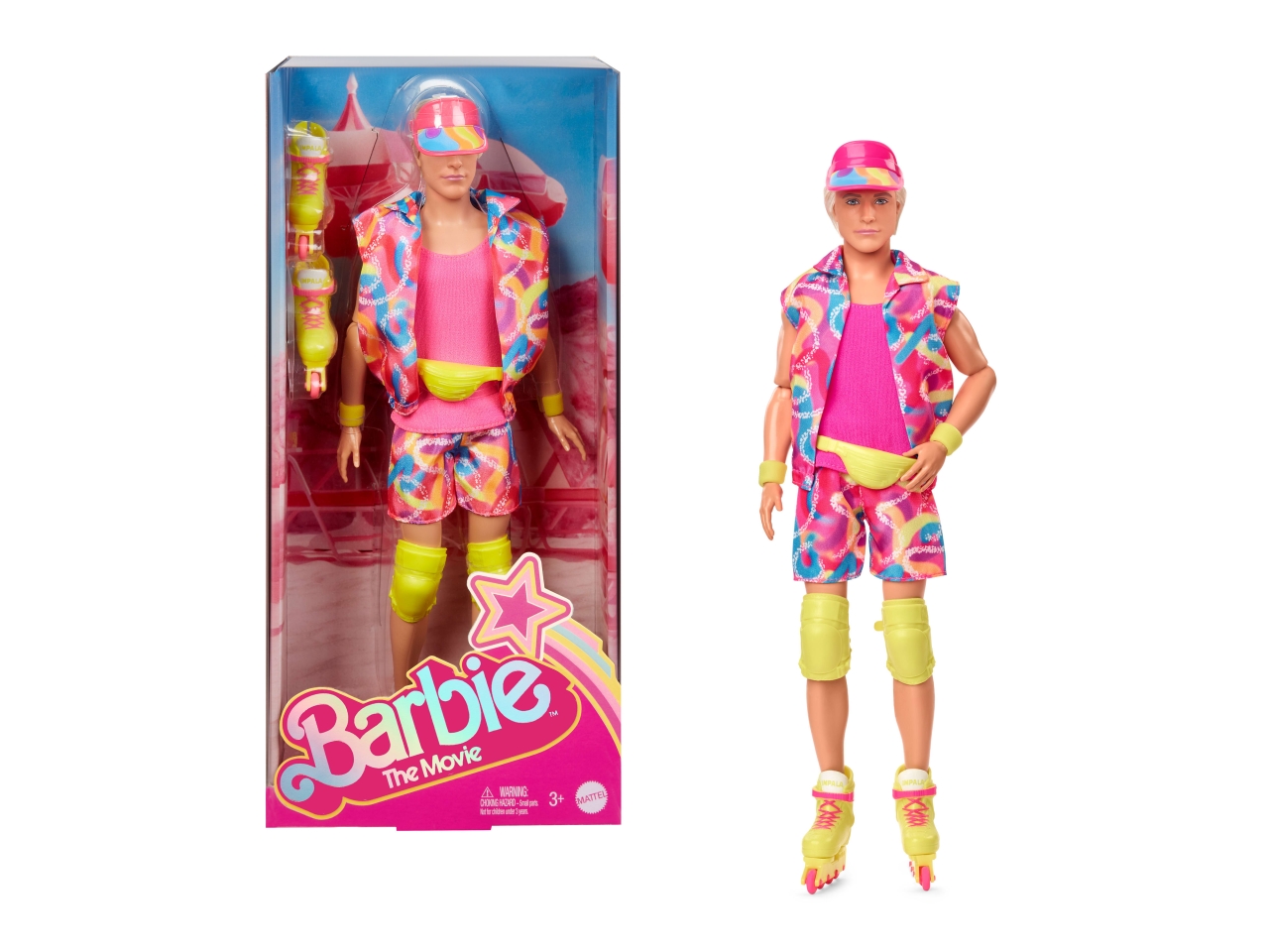 BARBIE KEN ROLLER SKATE JBJ51-0