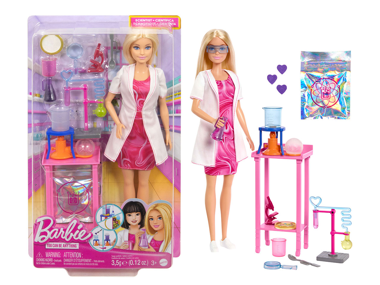 BARBIE SCIENZIATA C/ACCESSORI JCR70-0