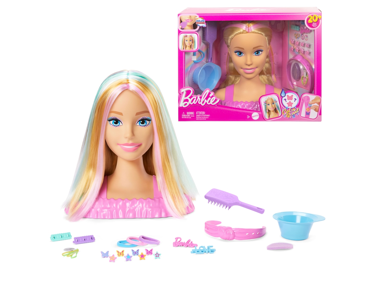 BARBIE TESTA PETTINABILE DELUXE JFG81-0