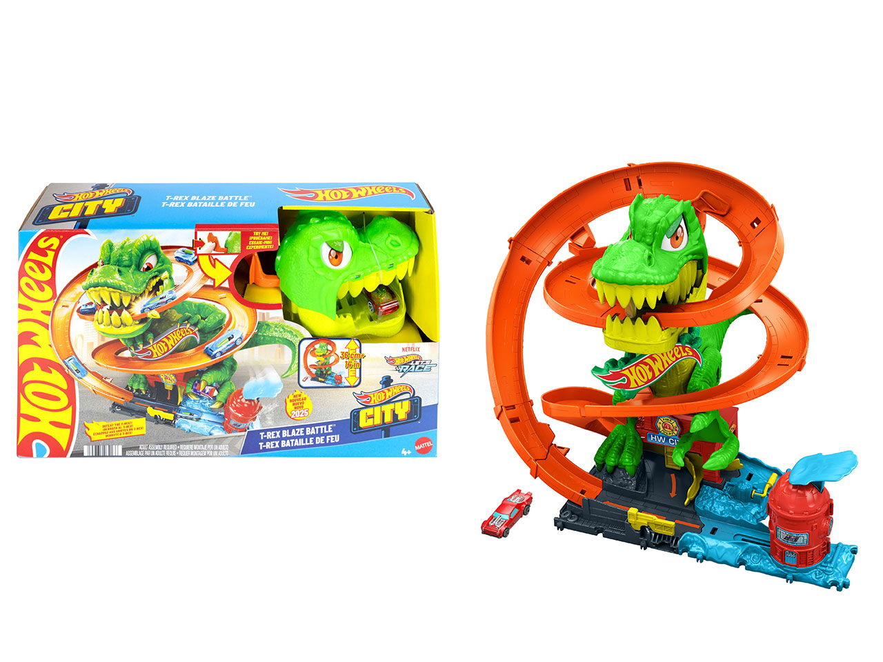 HOT WHEELS PISTA CITY T-REX JBM73-0 HOT WHEELS PISTA CITY T-REX JBM73-0