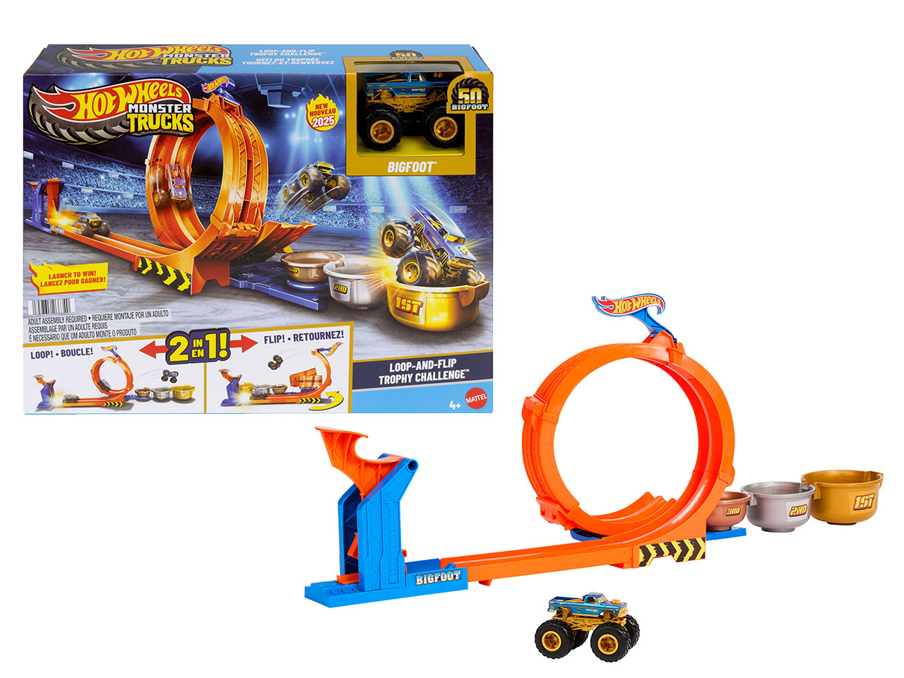 HOT WHEELS MONSTER TRUCKS JBX64-0 HOT WHEELS MONSTER TRUCKS JBX64-0