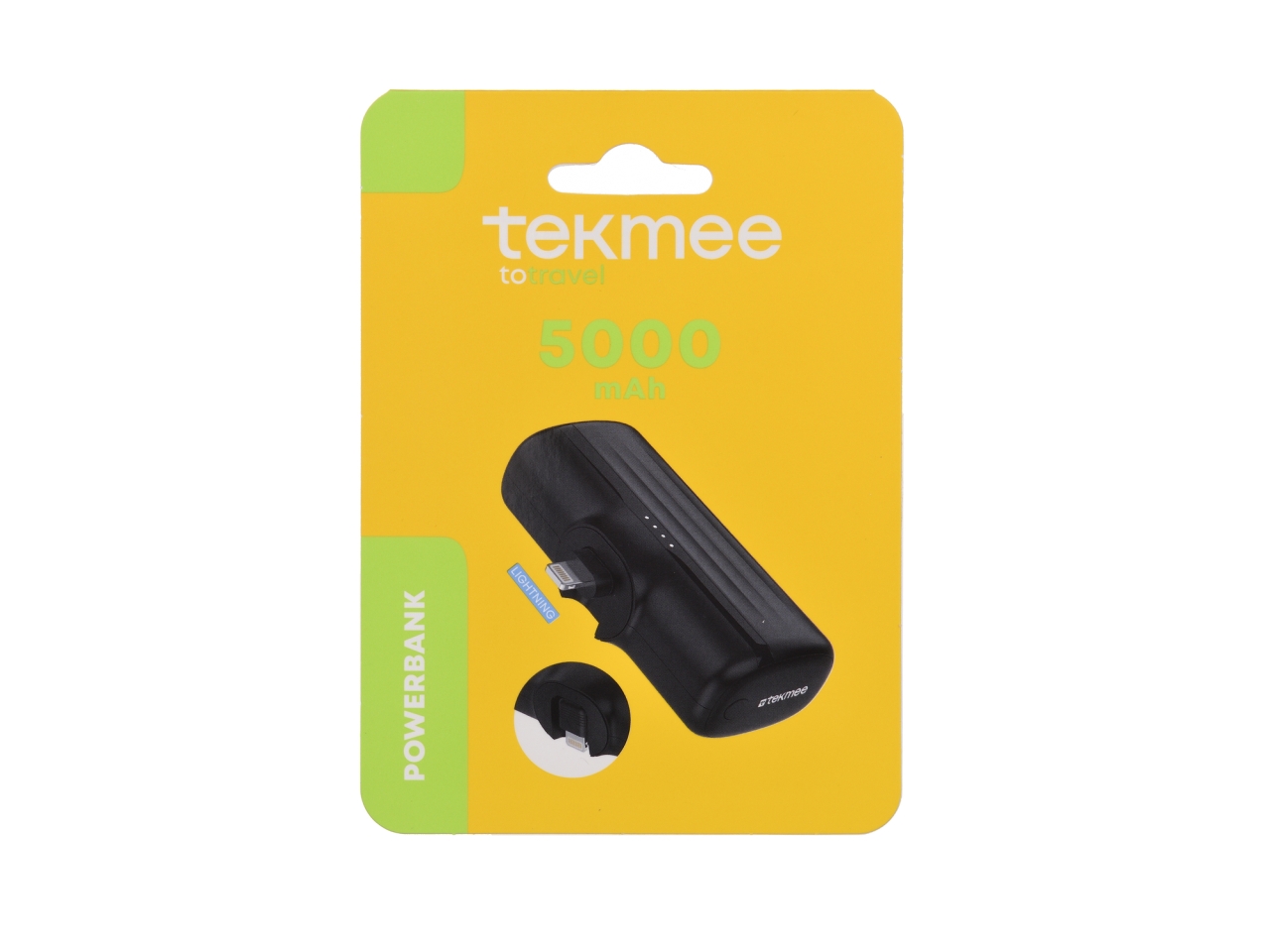 TEKMEE POWERBANK 5000MAH LIGHTNING 40430365