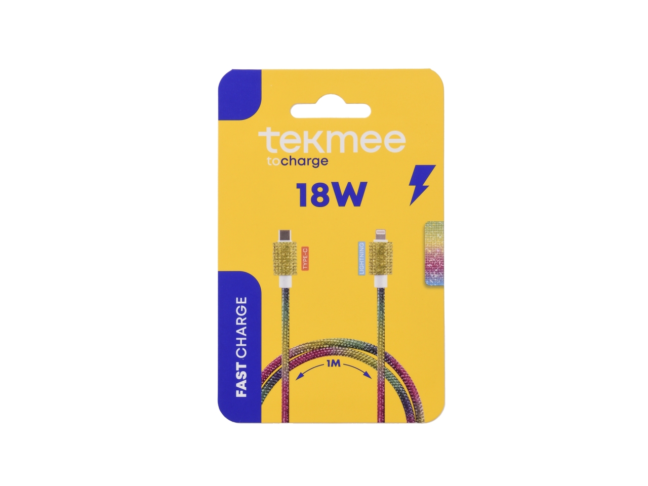 TEKMEE CAVO TIPO C 18W 1MT 40430352