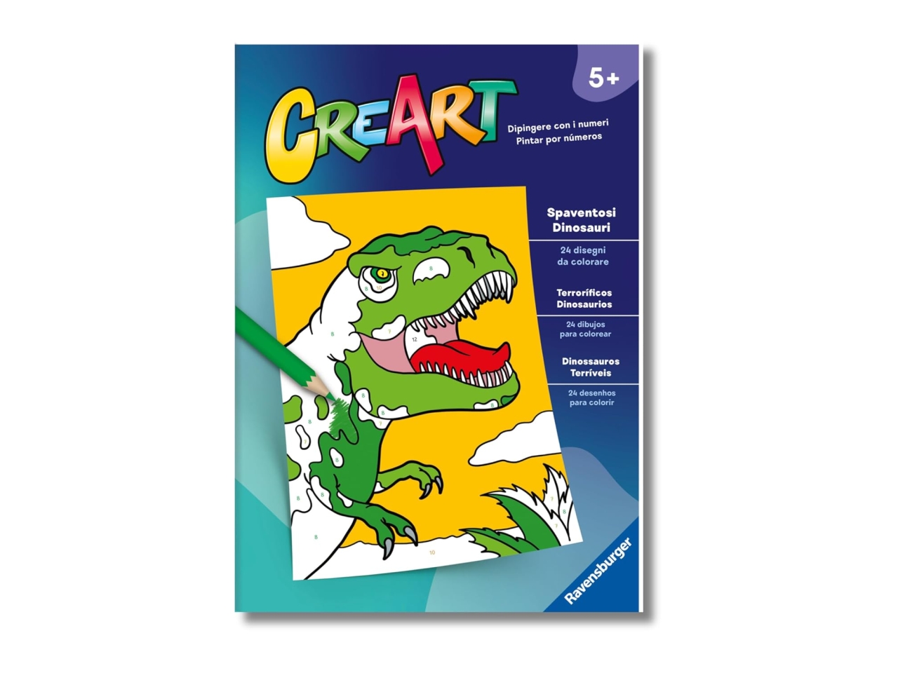 CREART ALBUM SPAVENT.DINOSAURI 13096000