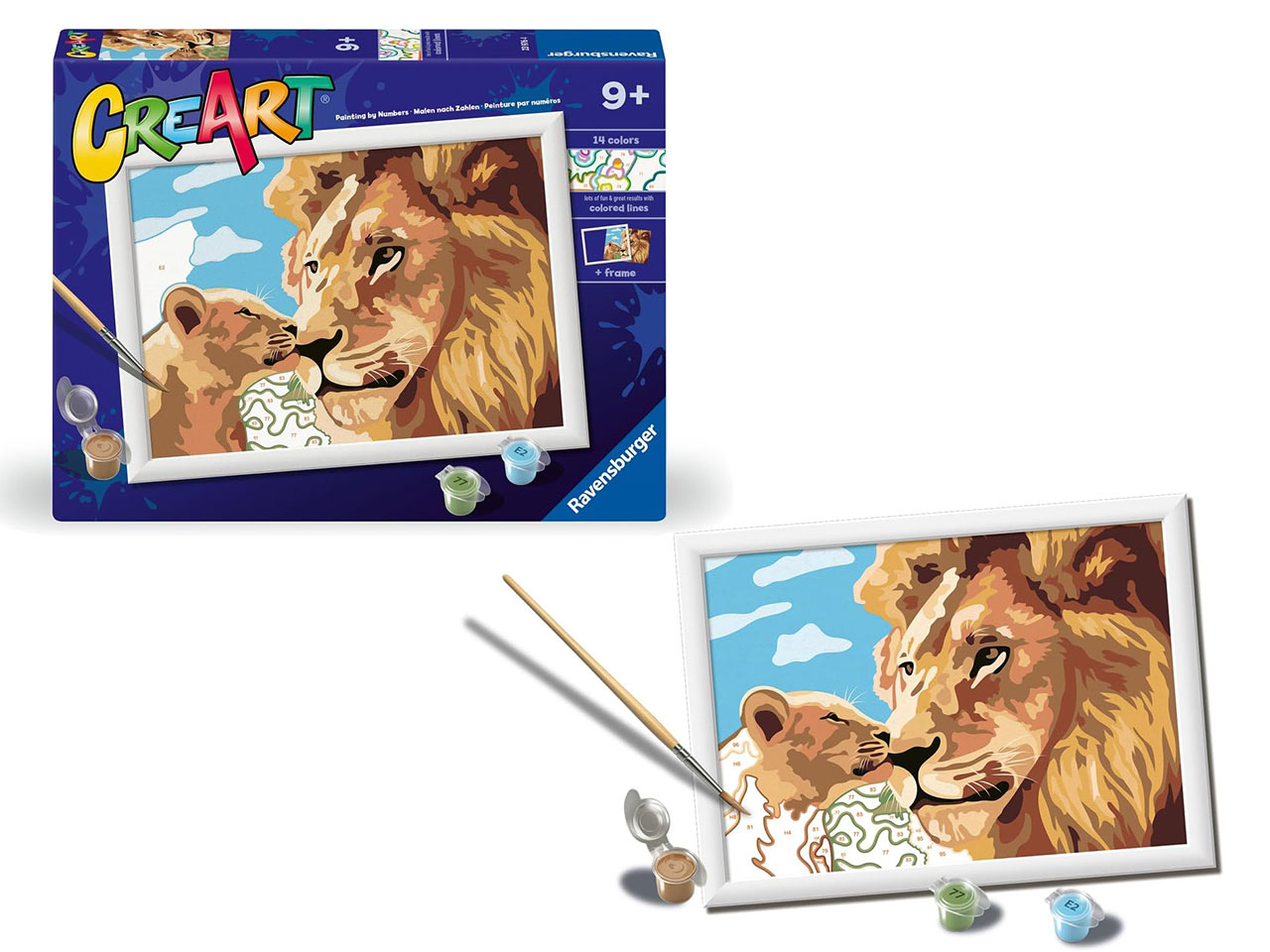 CREART SERIE D LEONE CUCCIOLO 23976 4