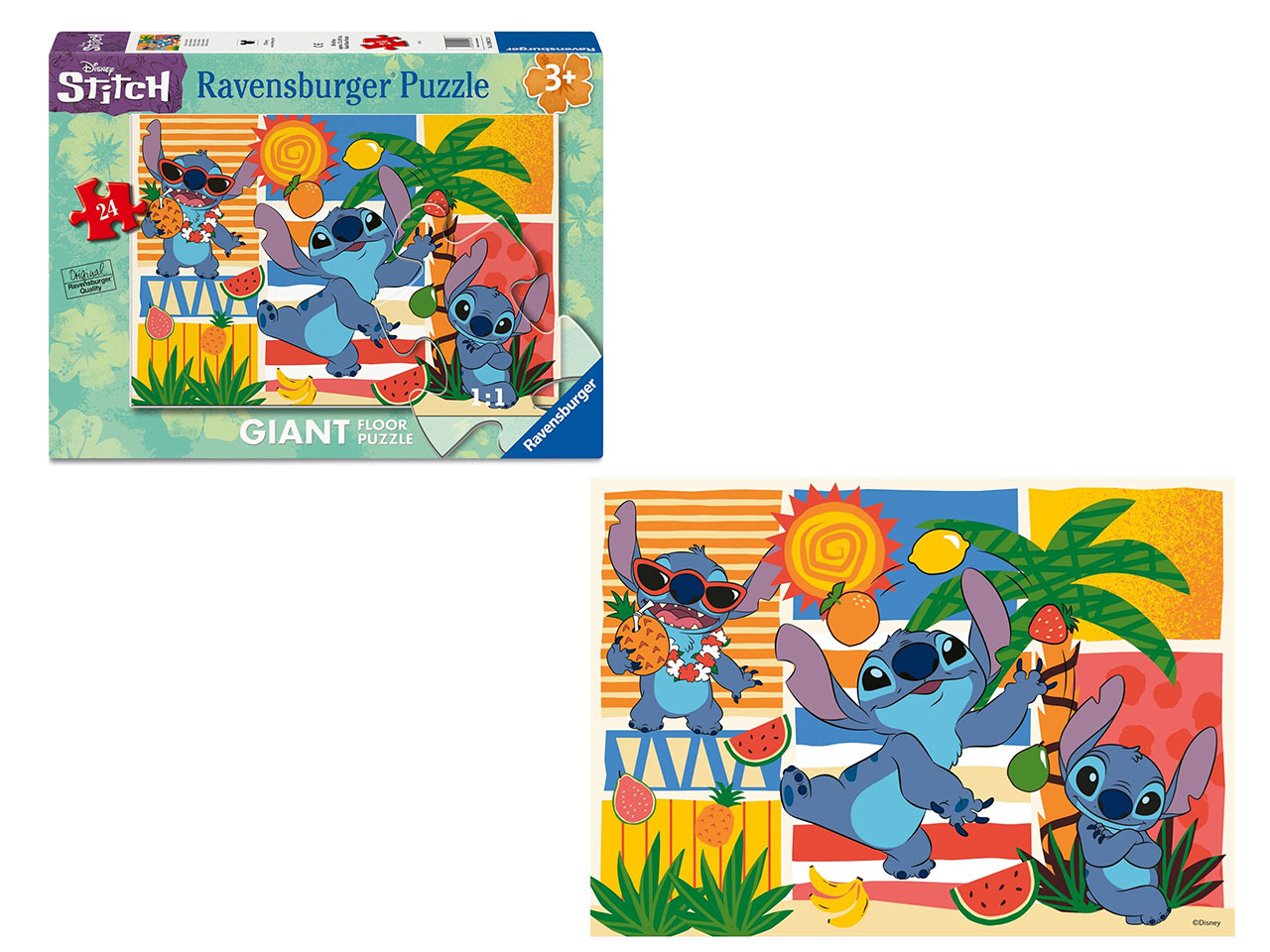 PUZZLE 24 GIANT PAVI. STITCH 12004213 6