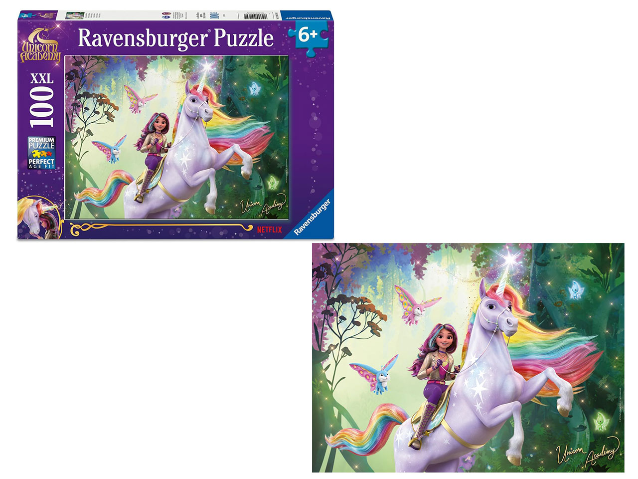 PUZZLE 100PZ XXL UNICORN 12004164 1