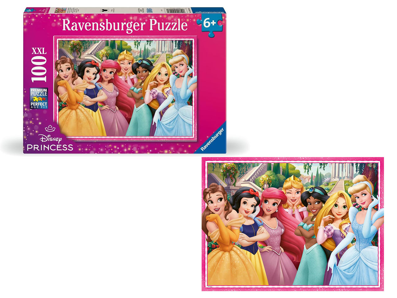 PUZZLE 100PZ XXL PRINCESS 12004116 0