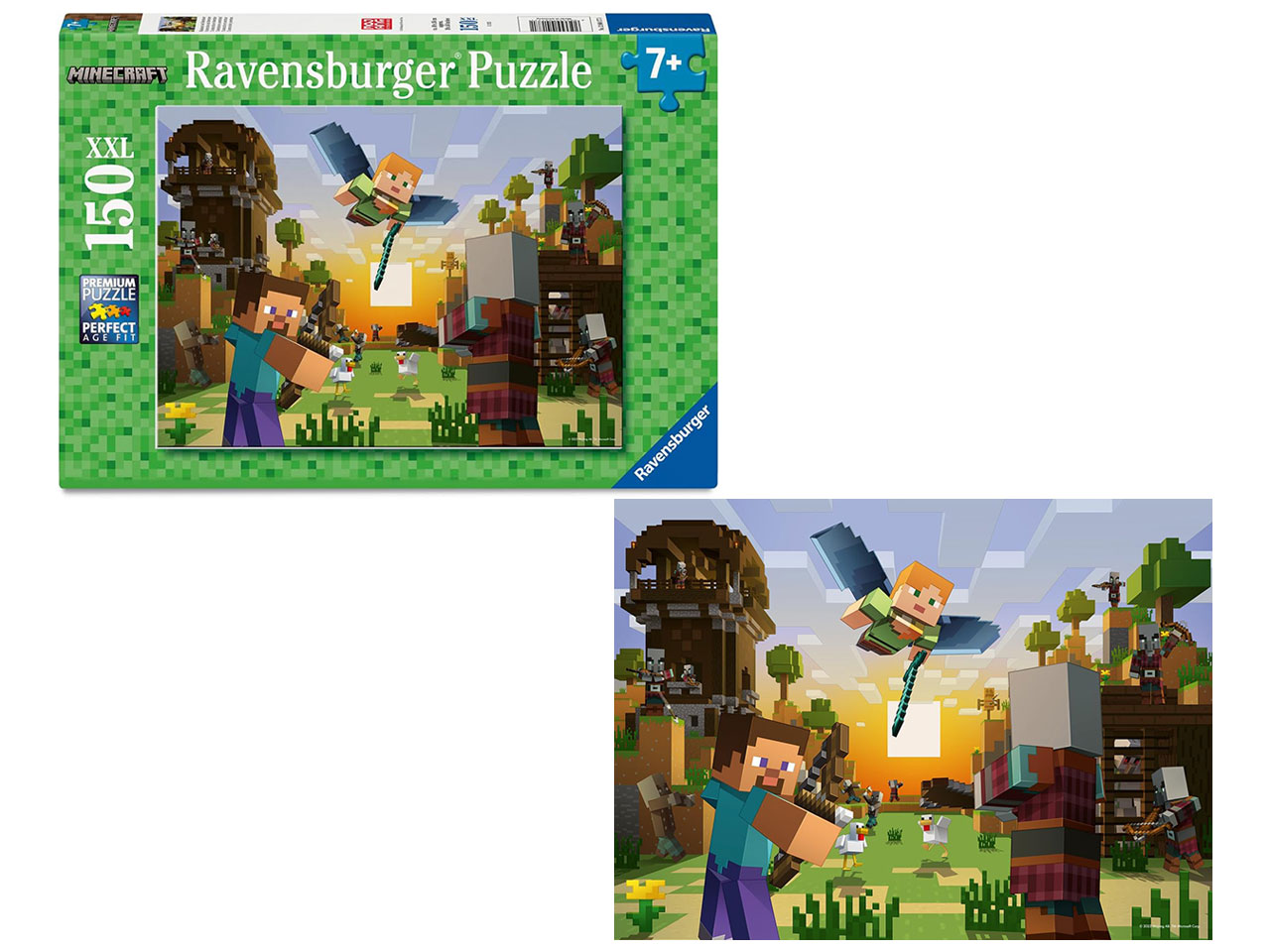 PUZZLE 150PZ XXL MINECRAFT 12004177 1