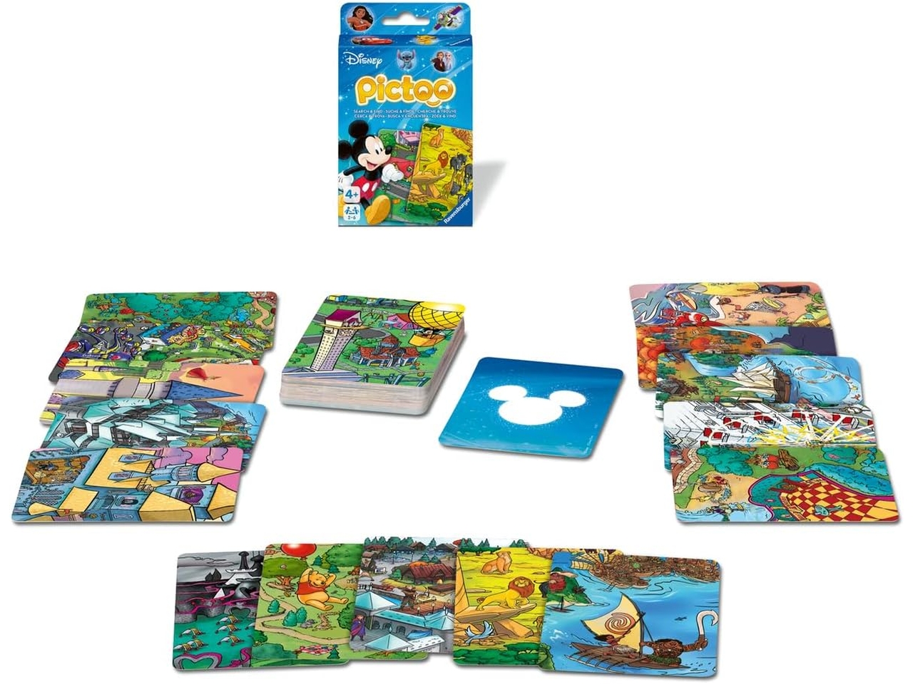CARD GAMES PICTOO : DISNEY 23478