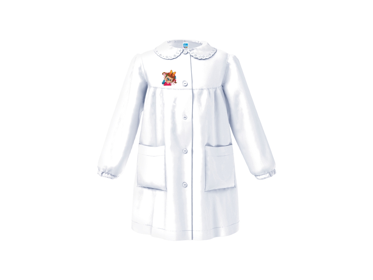 GREMBIULE F.TG.4 BIANCO 33GR4173/0001-4A GREMBIULE F.TG.4 BIANCO 33GR4173/0001-4A