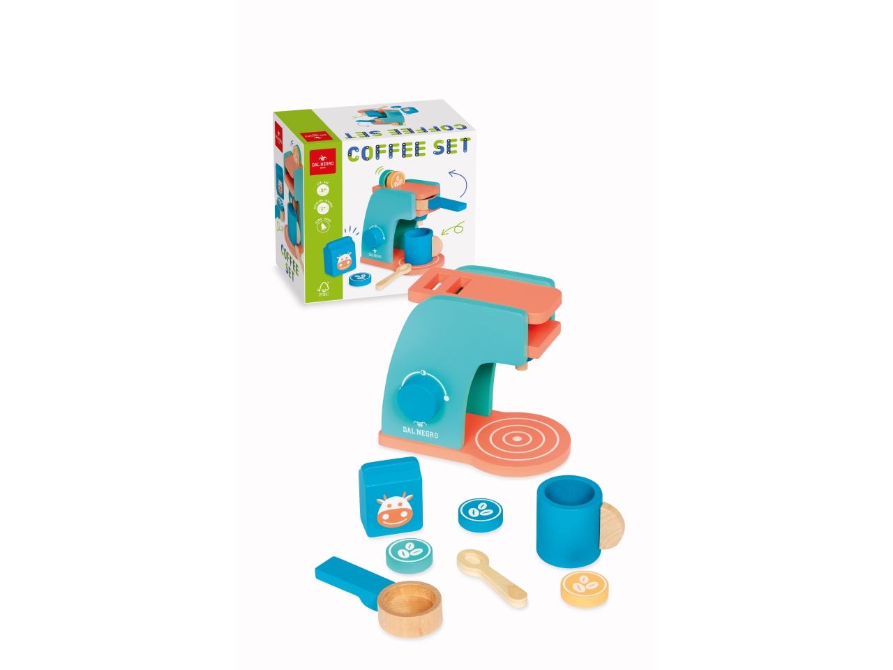 GIOCO COFFEE SET IN LEGNO 054095