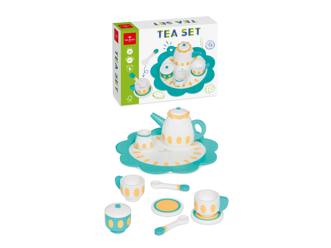 GIOCO TEA SET IN LEGNO 053345