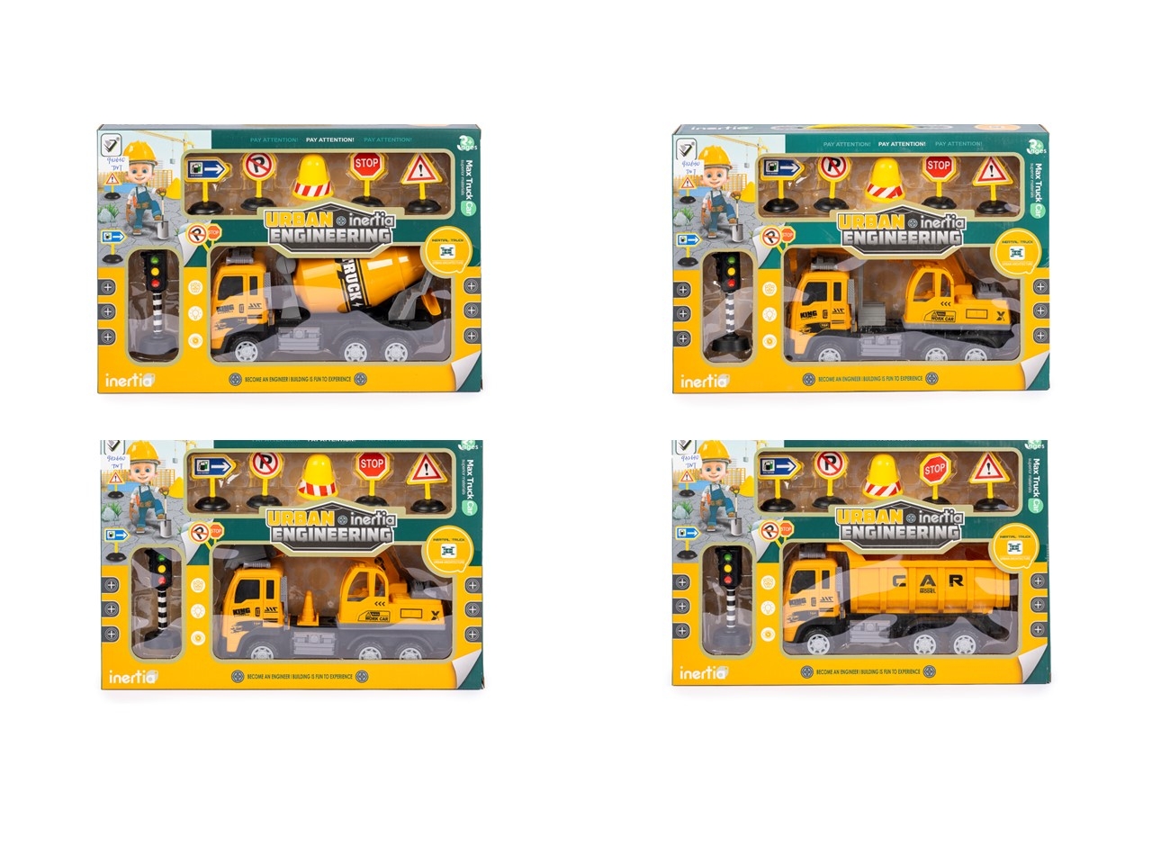 PLAYSET MEZZI DA LAVORO 38X26CM 37507